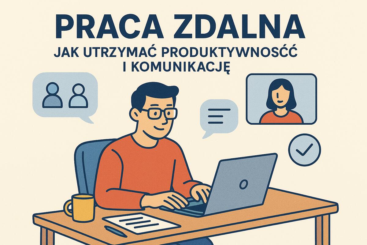 Praca zdalna - jak utrzymać produktywność i komunikację